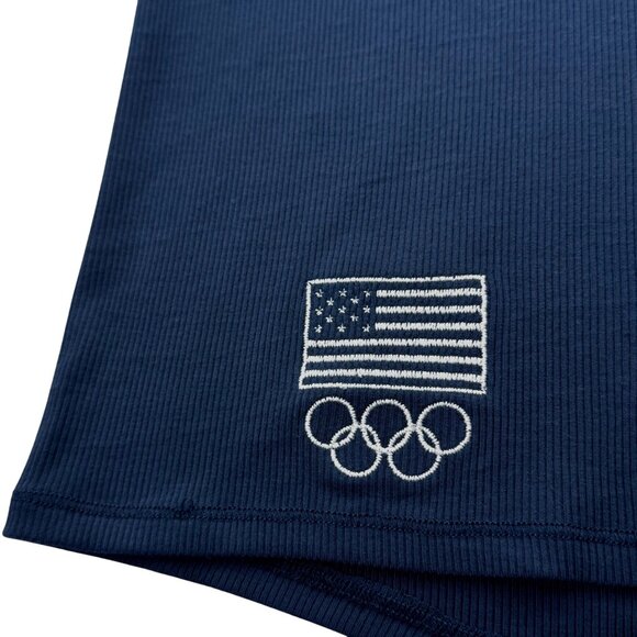 SKIMS Soft Lounge Boxer Team USA Navy 2X - Picture 5 of 12